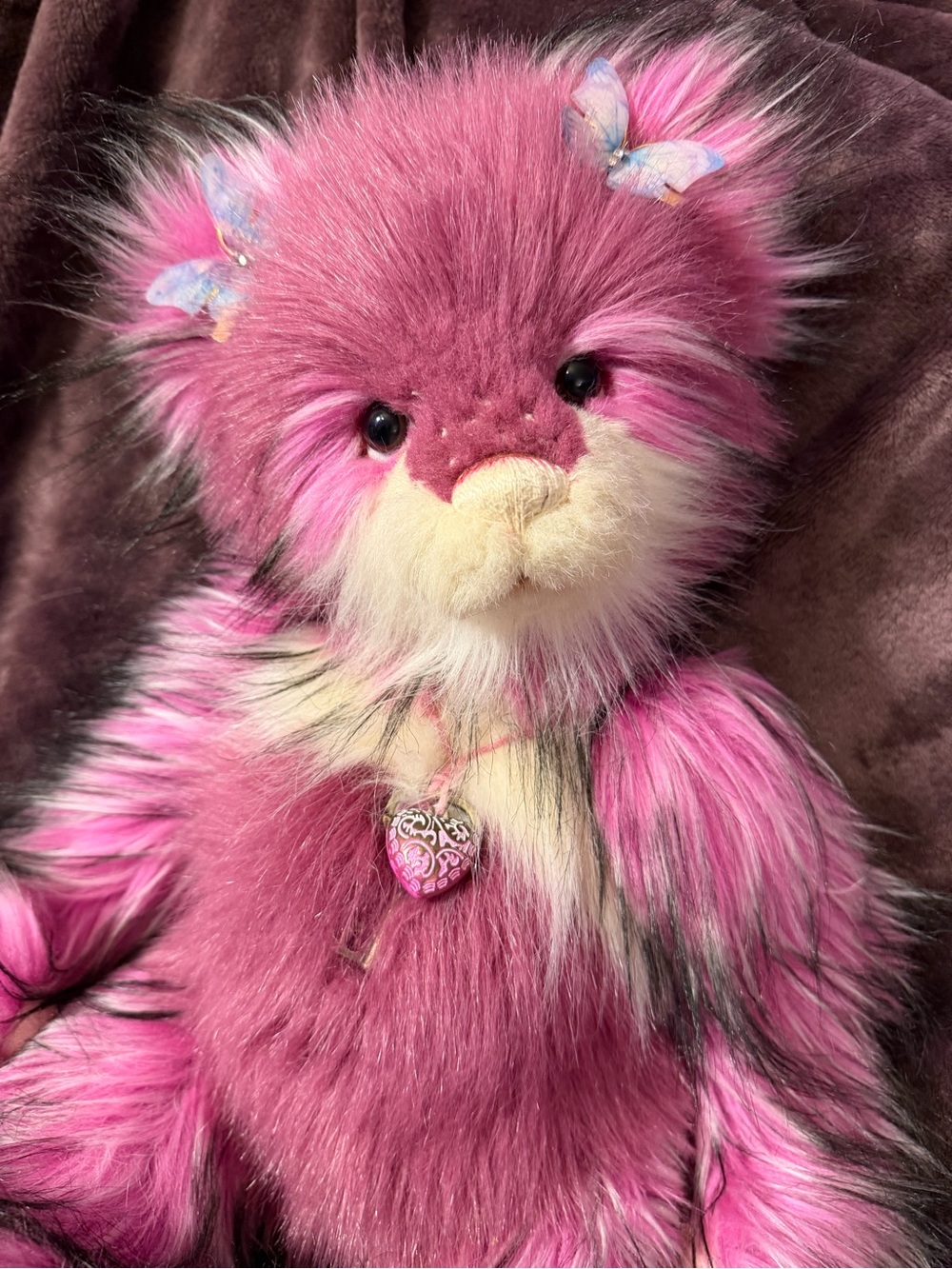 Charlie Bear Cotton Candy  extremely hard to find . Had her imported .